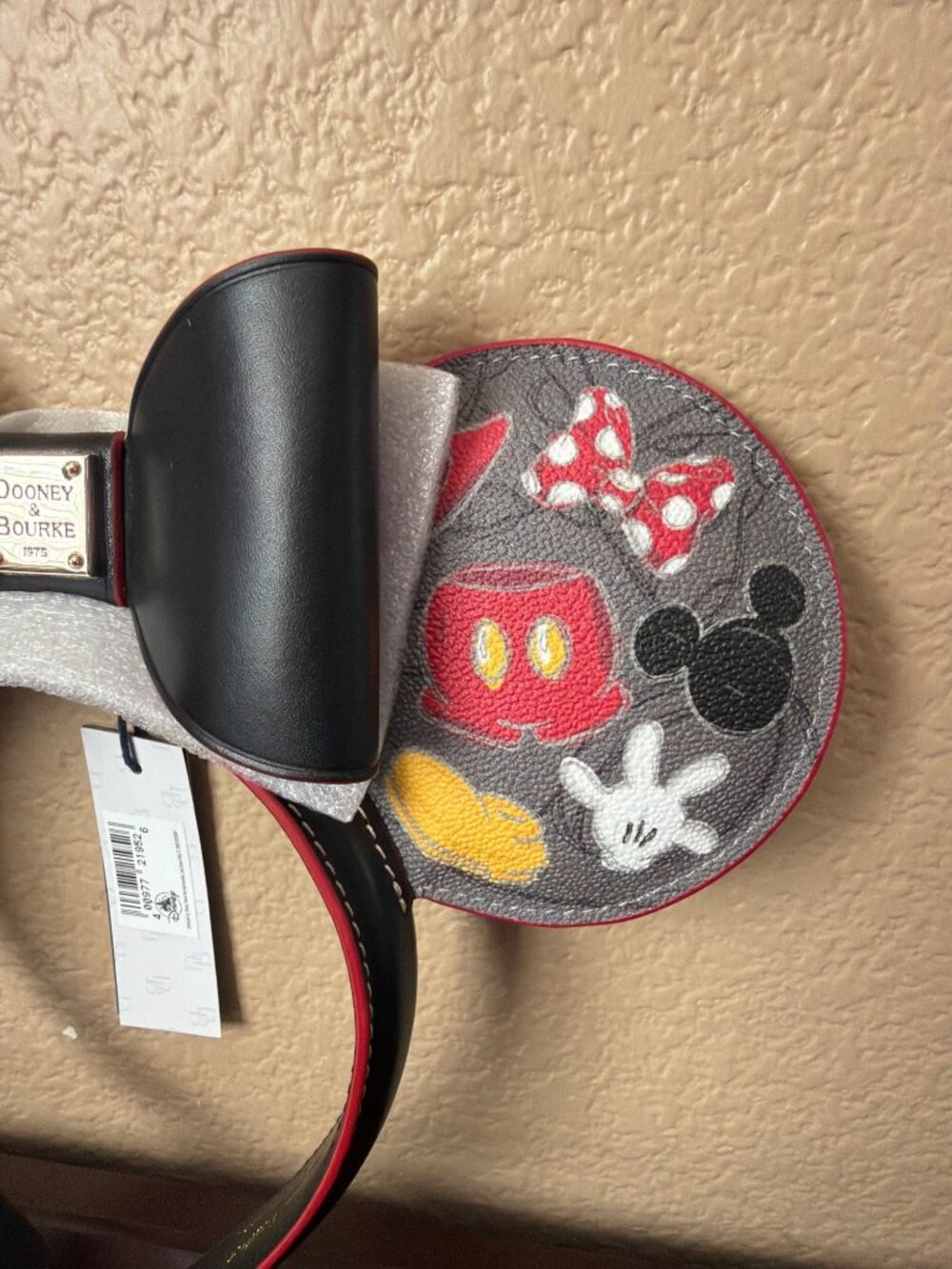 NEW 2024 Disney Parks Dooney & Bourke Mickey Minnie Body Parts Ear Headband - Picture 12 of 14